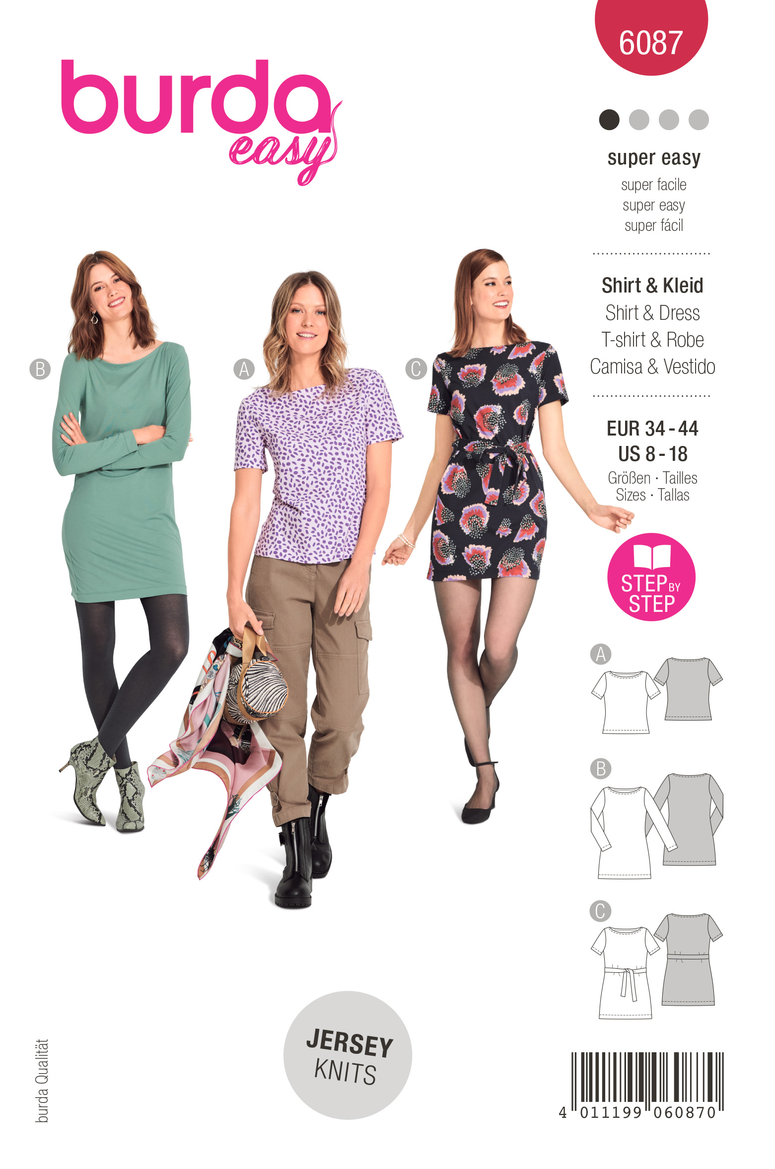 burda Schnittmuster 6087 – Bild 1