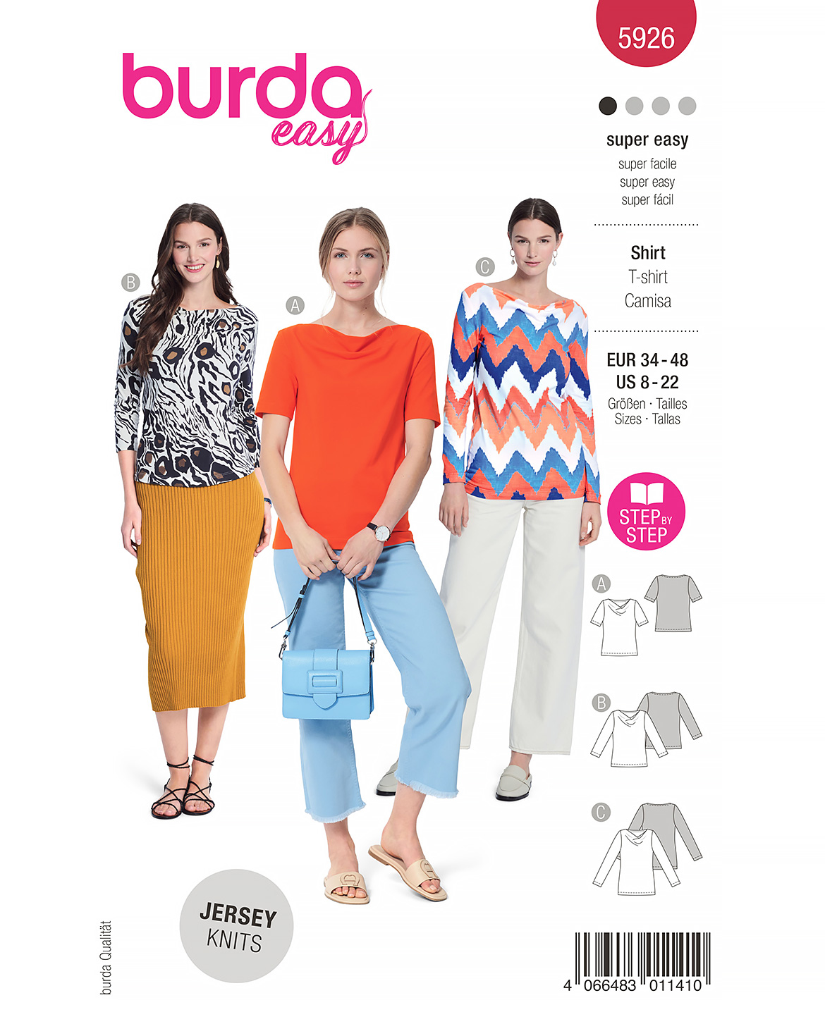 burda Schnittmuster 5926 – Bild 1