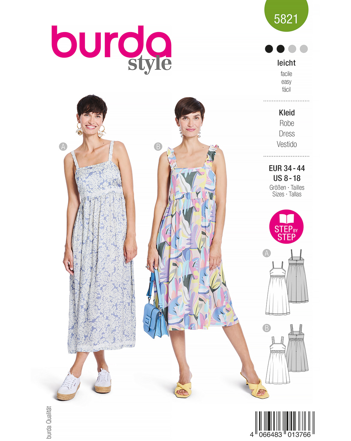 burda Schnittmuster 5821 – Bild 1