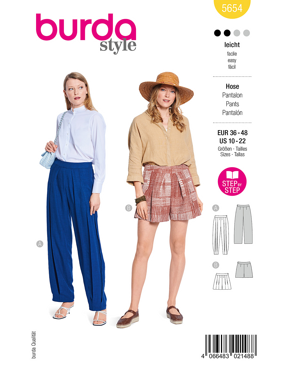 burda Schnittmuster 5654 – Bild 1