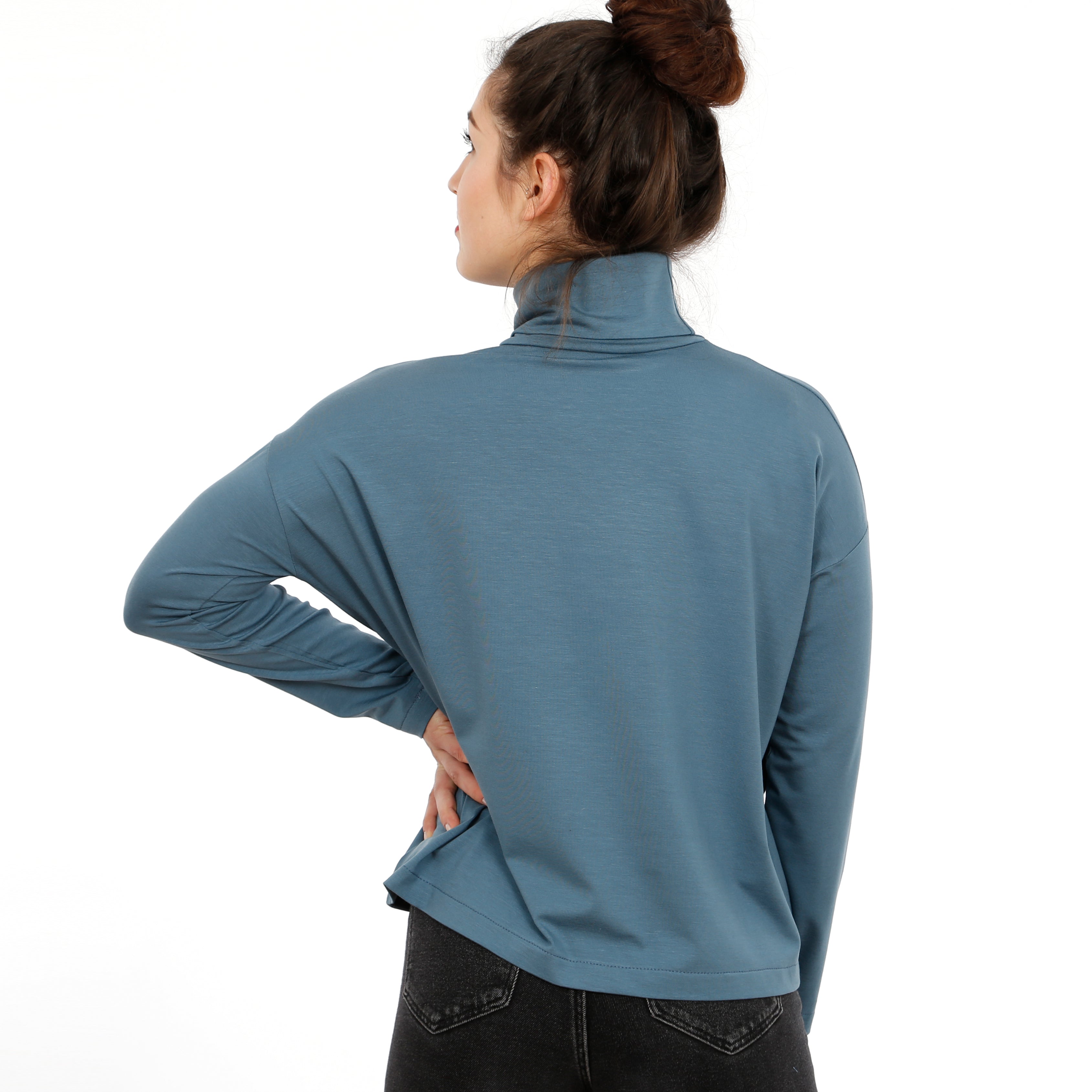 Schnittmuster FRAU RETA – Rollkragenshirt, STUDIO SCHNITTREIF