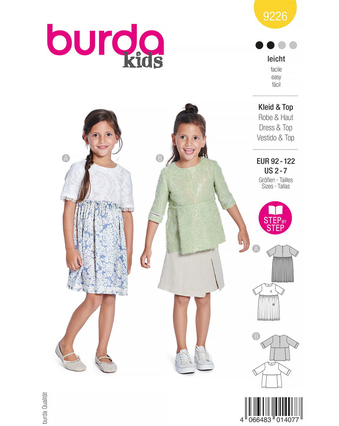 burda Schnittmuster 9226 – Bild 1
