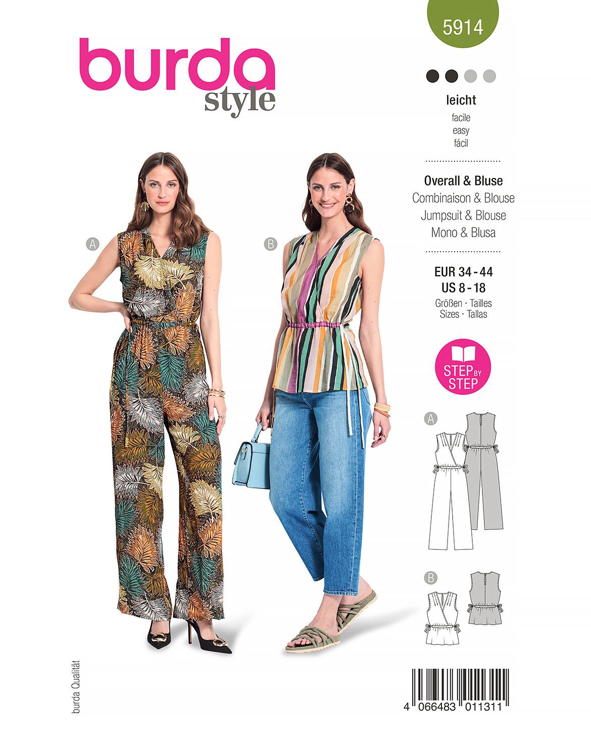 burda Schnittmuster 5914 – Bild 1