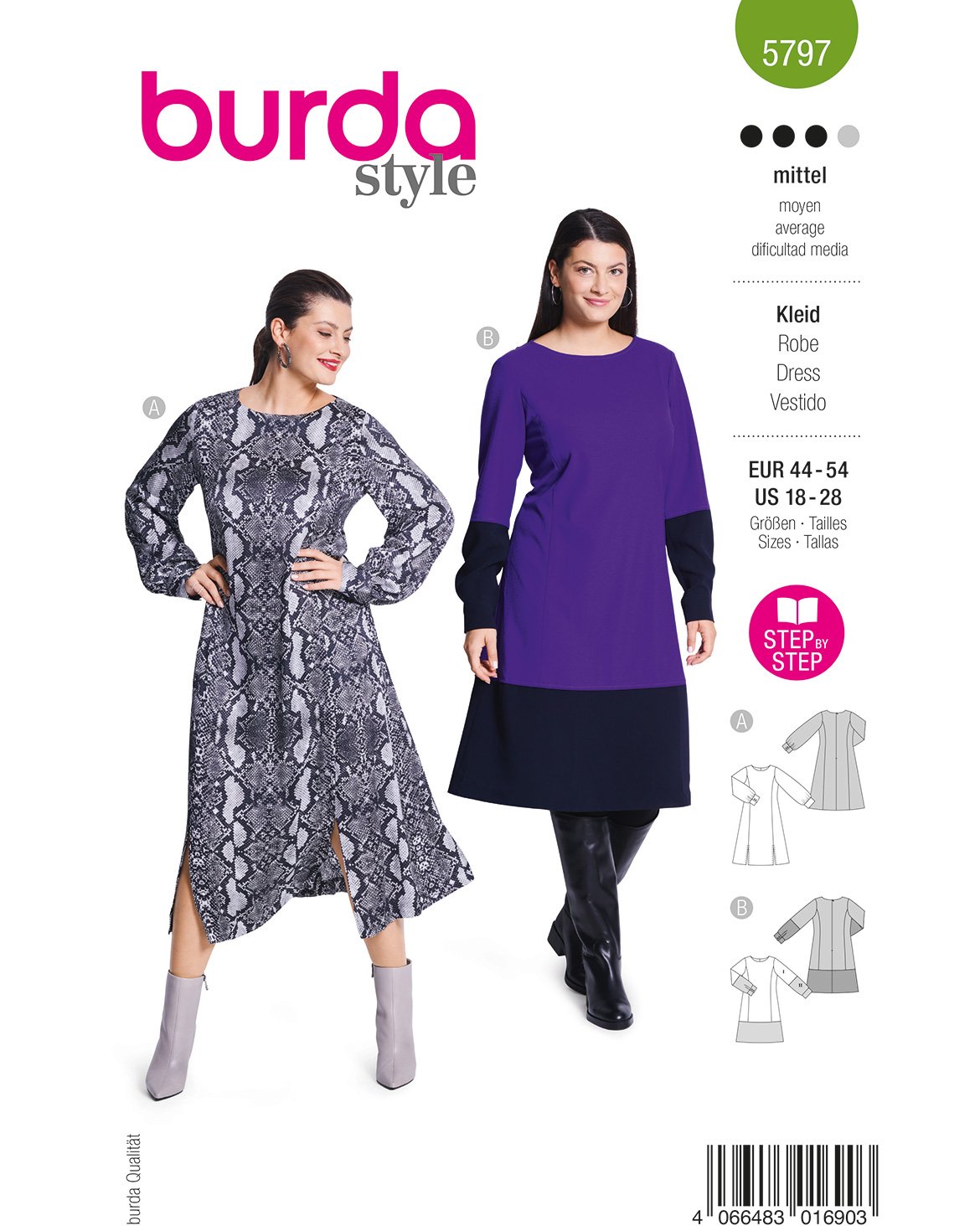 burda Schnittmuster 5797 – Bild 1