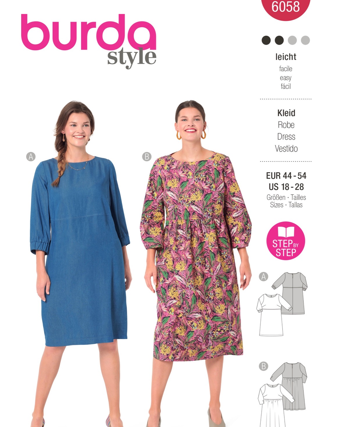 burda Schnittmuster 6058 – Bild 1