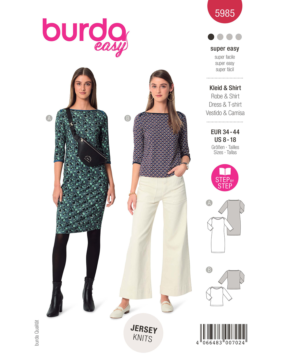 burda Schnittmuster 5985 – Bild 1