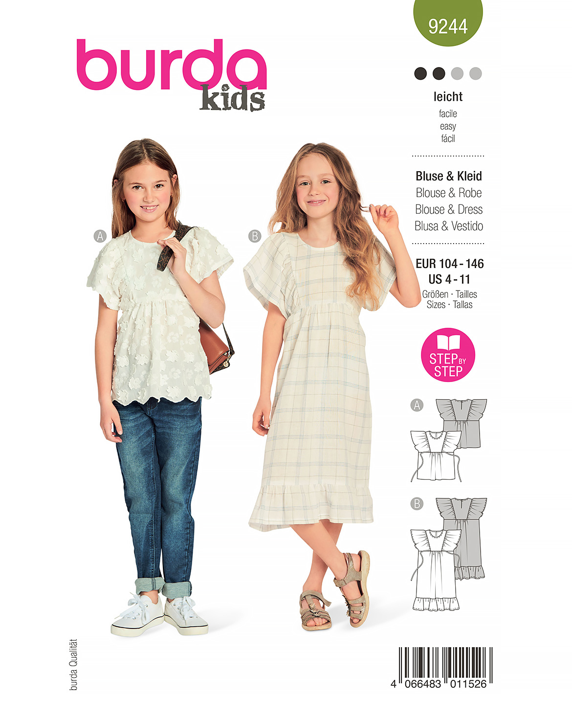burda Schnittmuster 9244 – Bild 1
