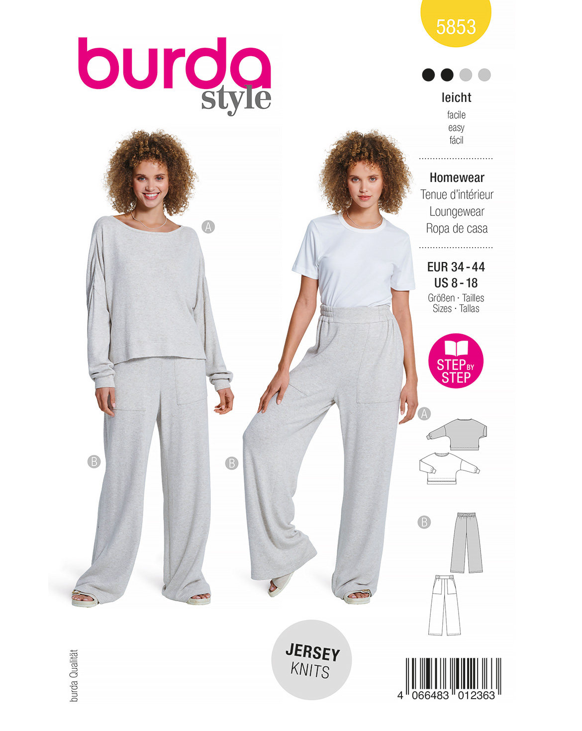 burda Schnittmuster 5853 – Bild 1