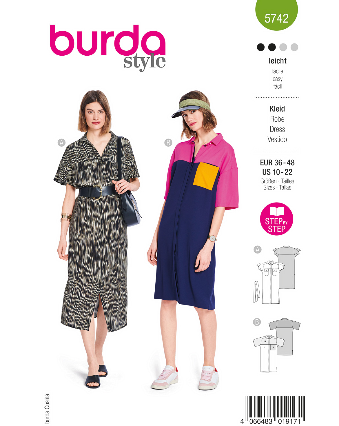 burda Schnittmuster 5742 – Bild 1