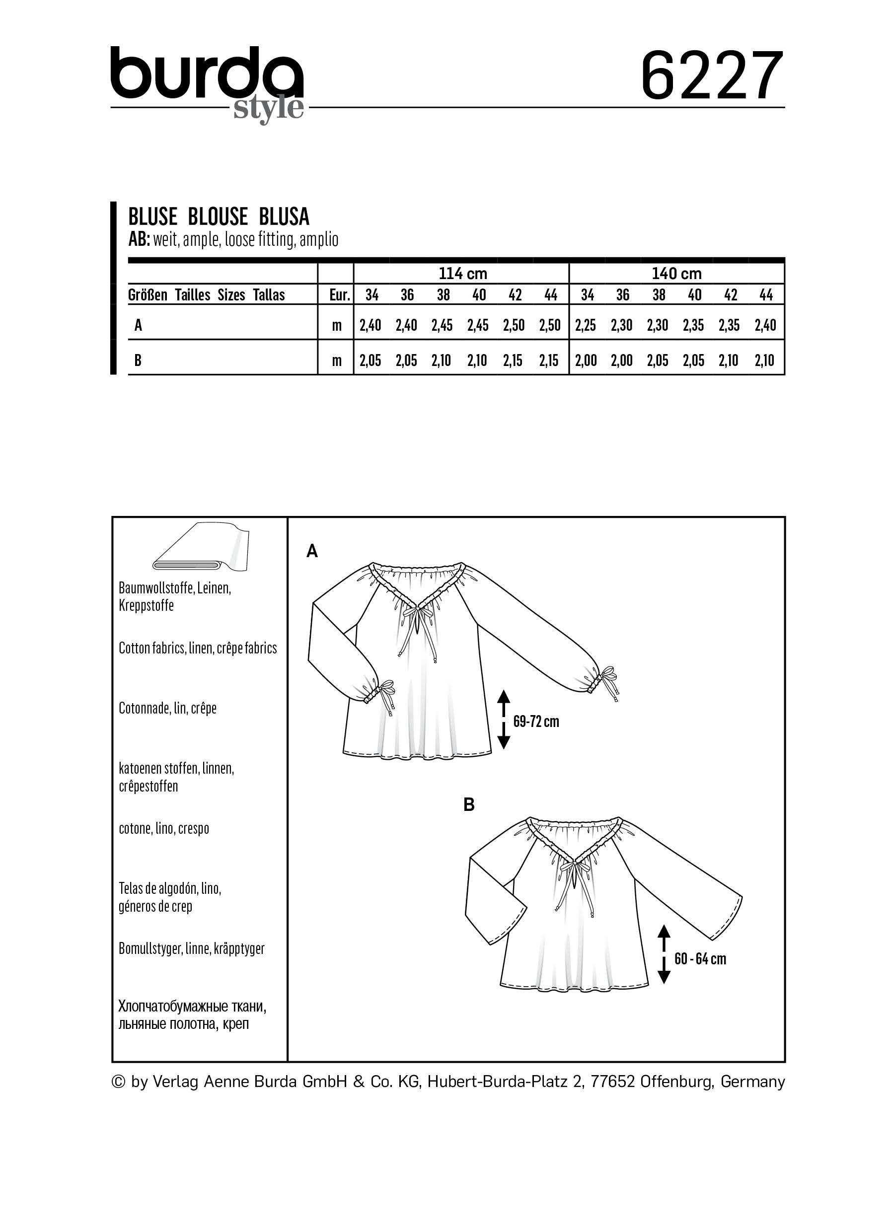 burda Schnittmuster 6227 – Bild 2