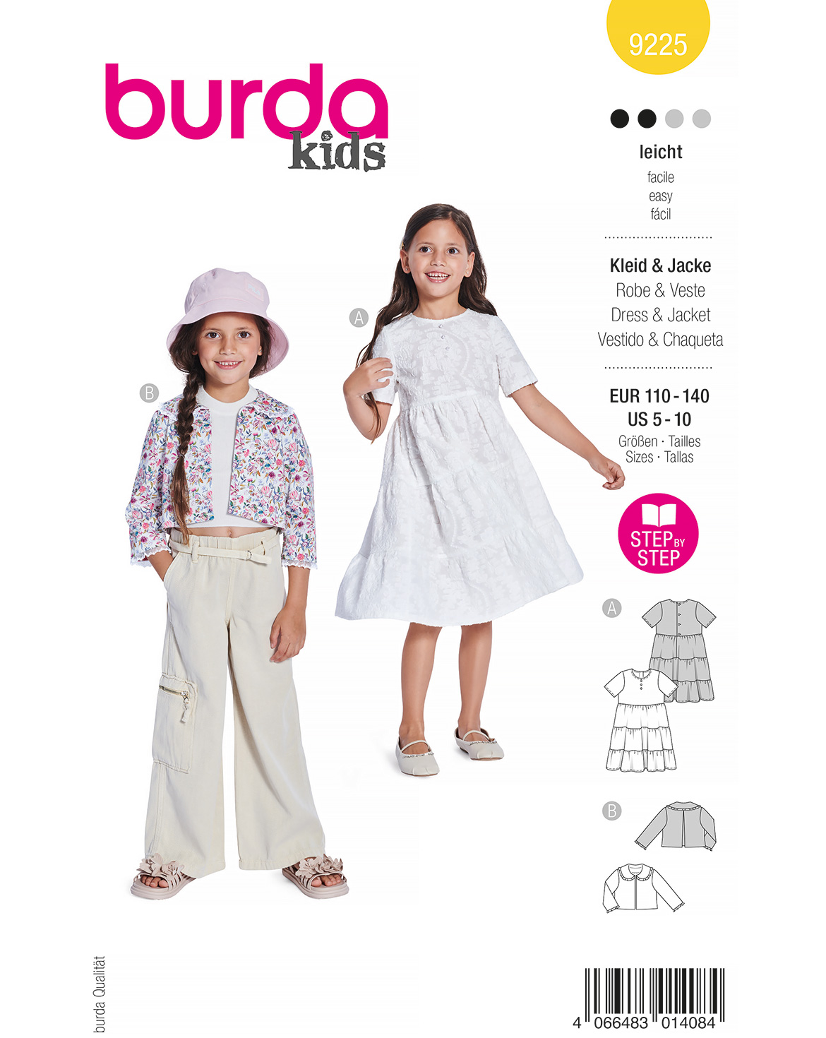 burda Schnittmuster 9225 – Bild 1