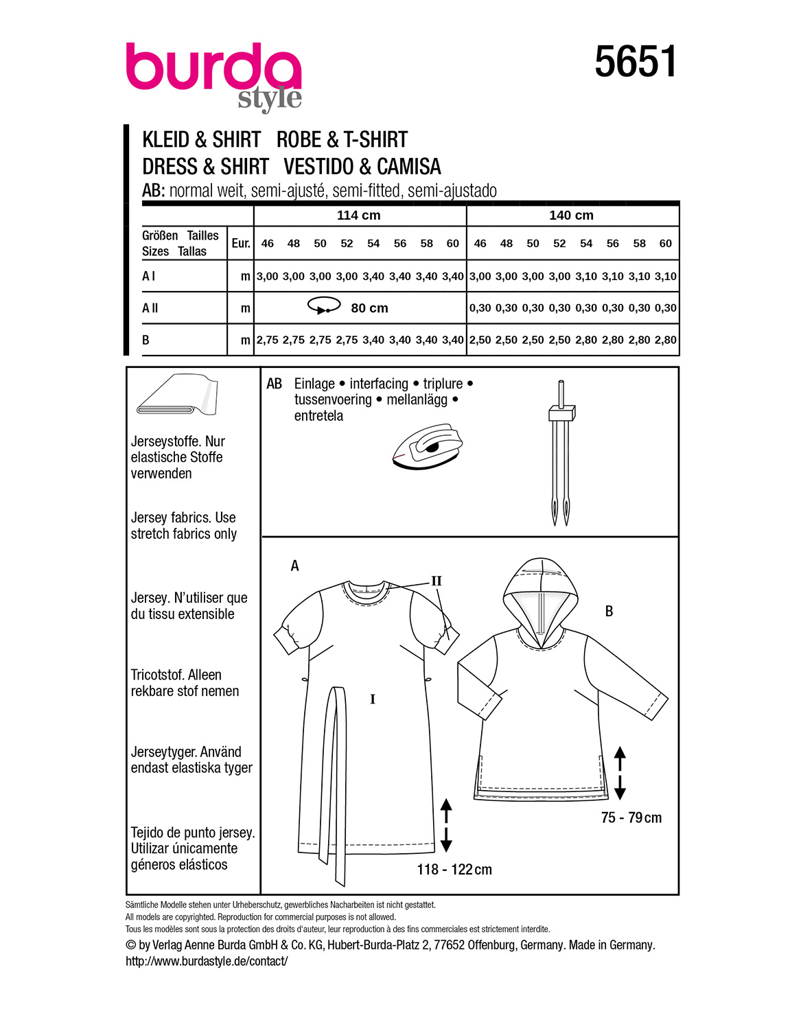burda Schnittmuster 5651 – Bild 2