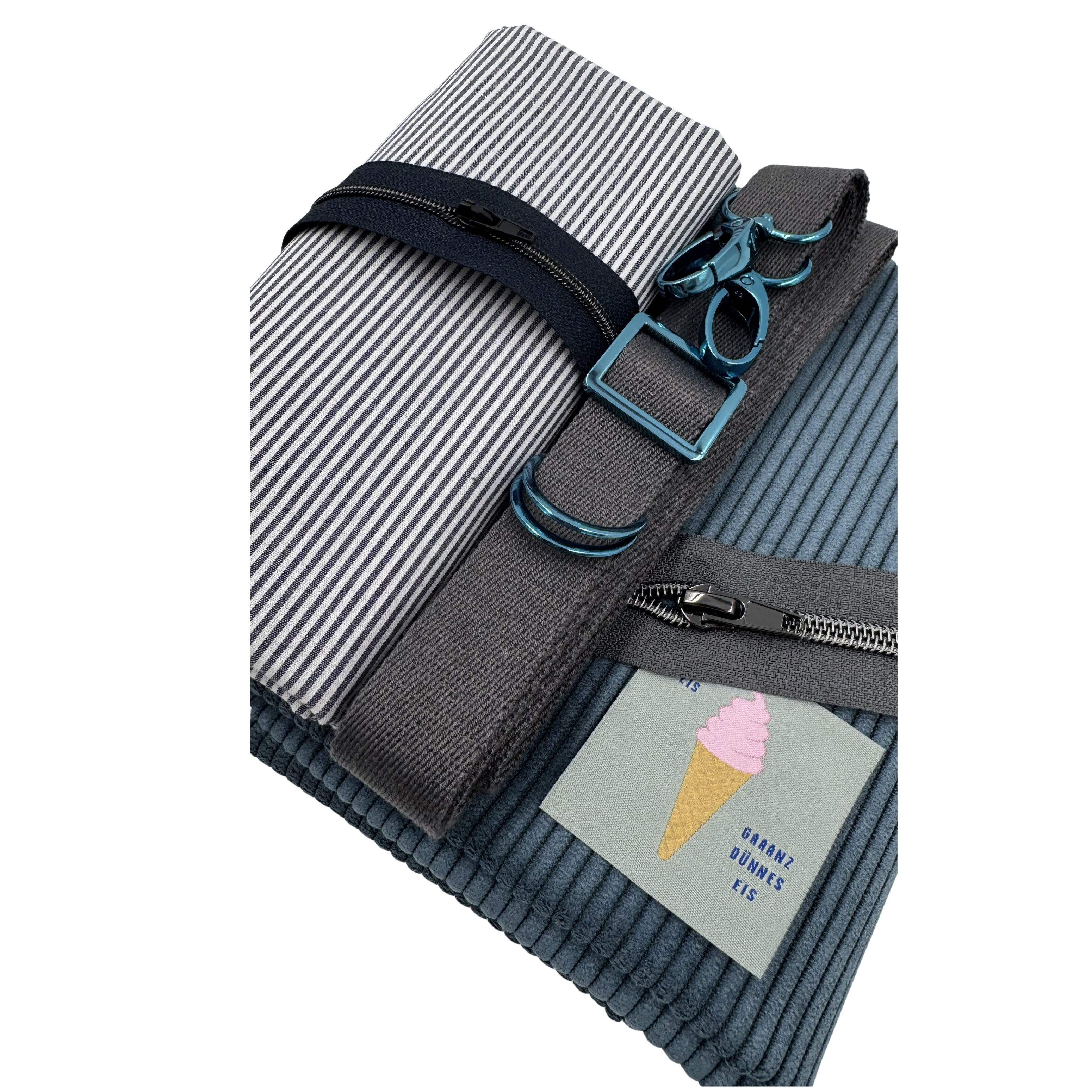 Nähpaket Tasche "MeLuna" aus Cord