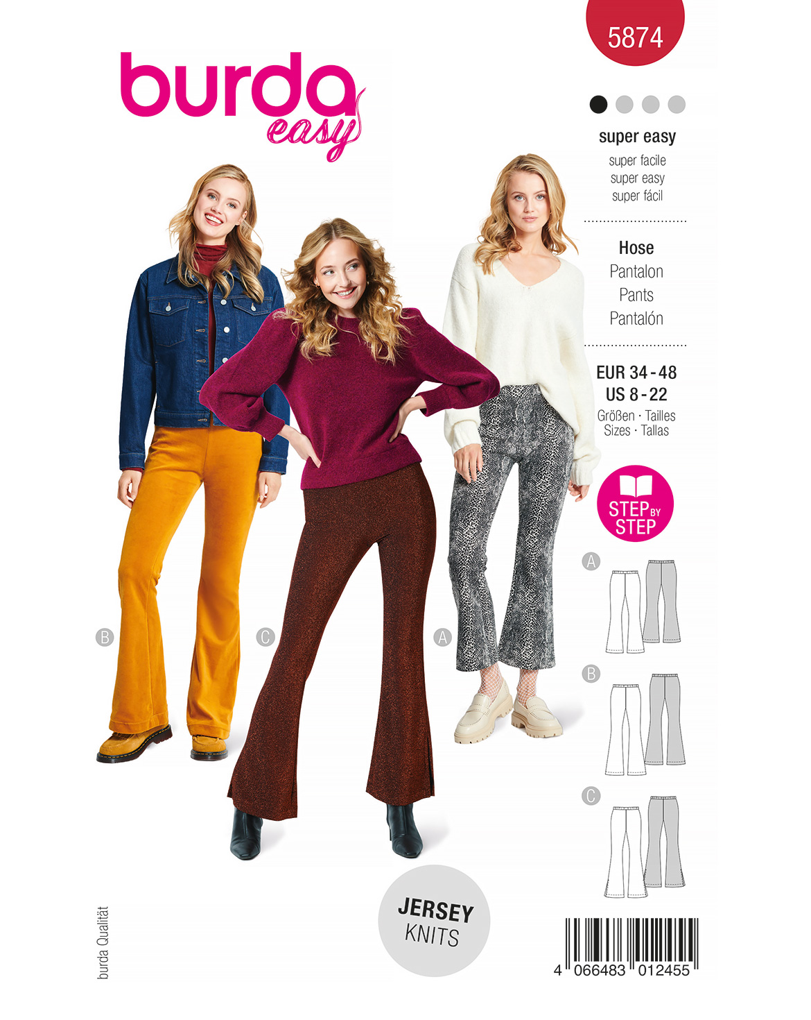 burda Schnittmuster 5874 – Bild 1