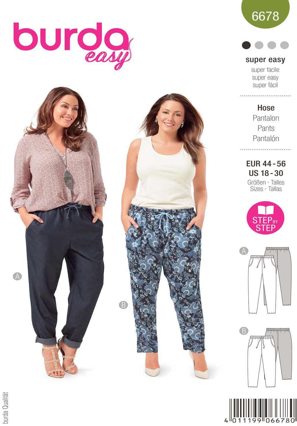 burda Schnittmuster 6678 – Bild 1