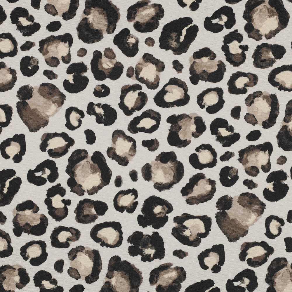 Canvas Leo Natur – kräftiger Baumwoll-Canvas mit Leoparden-Print