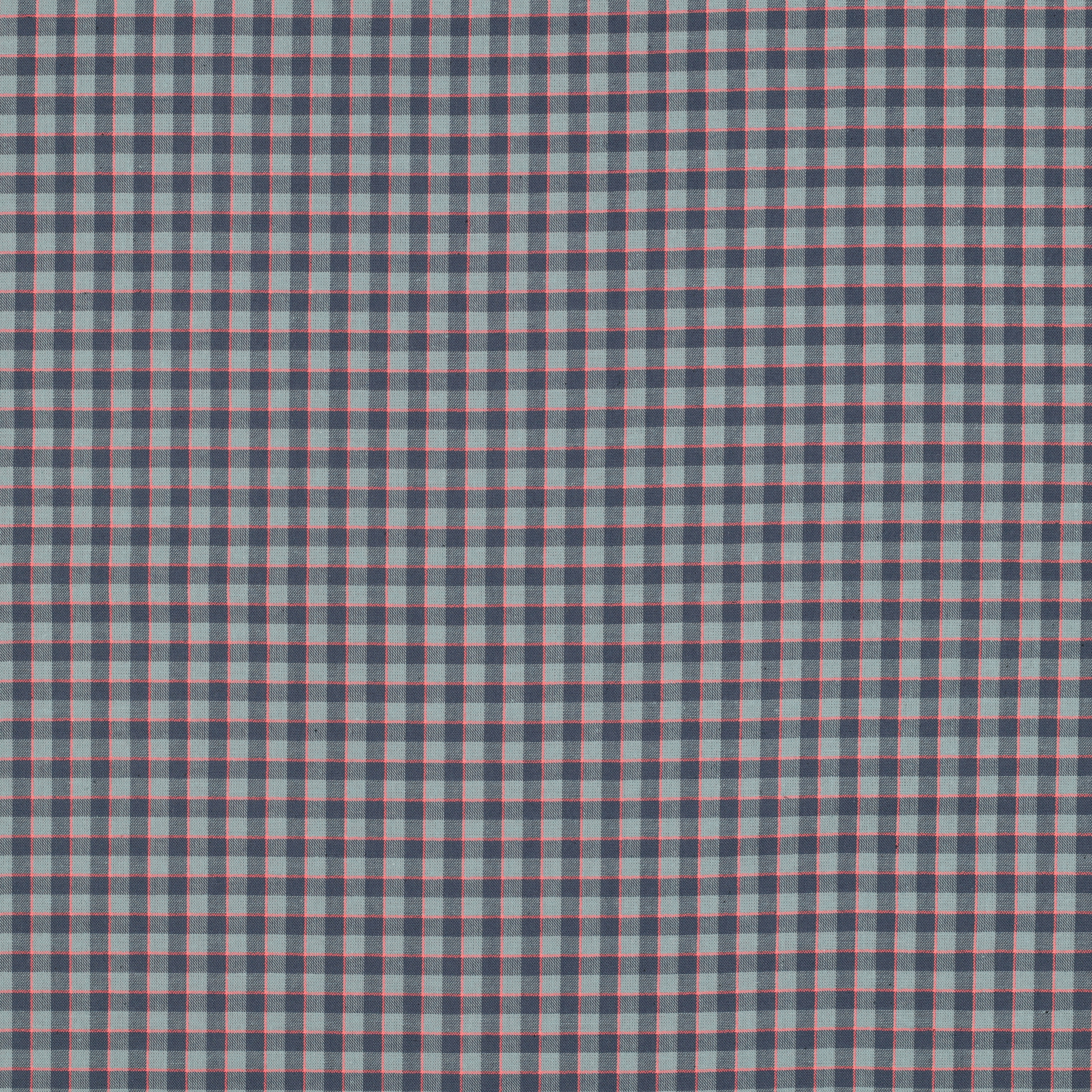 Baumwollstoff – garngefärbte Karos Teal