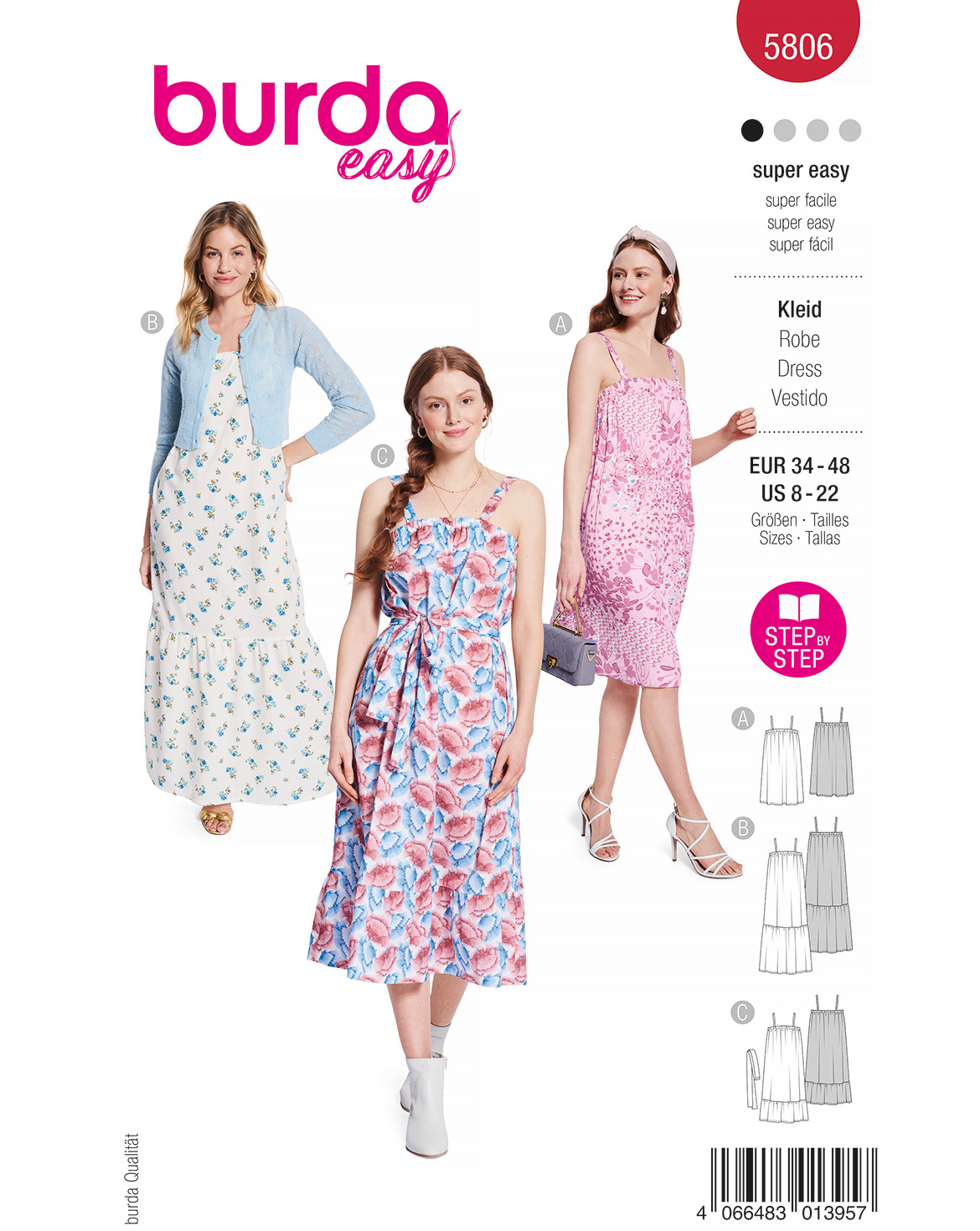 burda Schnittmuster 5806 – Bild 1