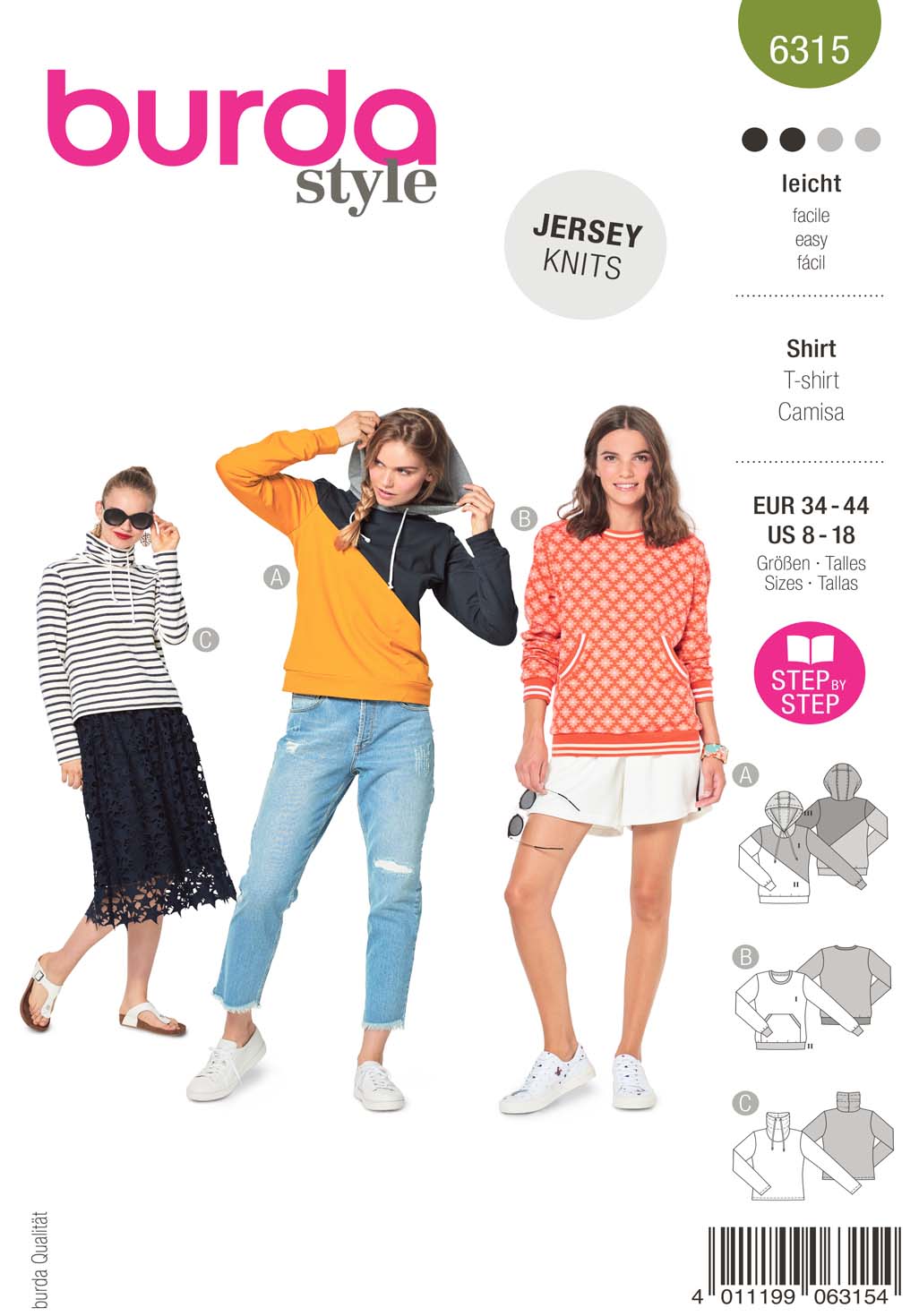 burda Schnittmuster 6315 – Bild 1
