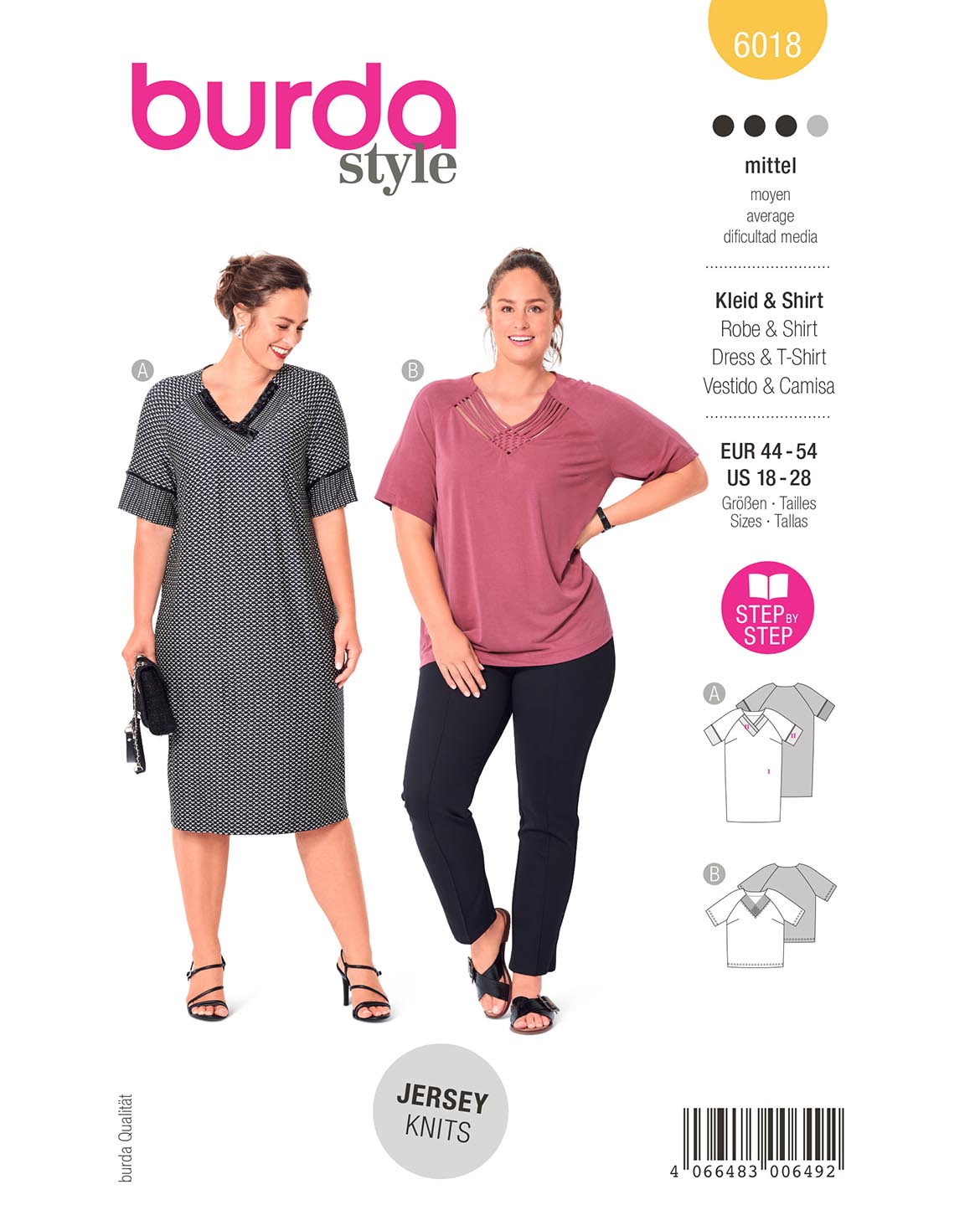 burda Schnittmuster 6018 – Bild 1