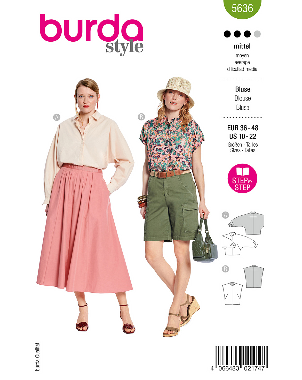 burda Schnittmuster 5636 – Bild 1