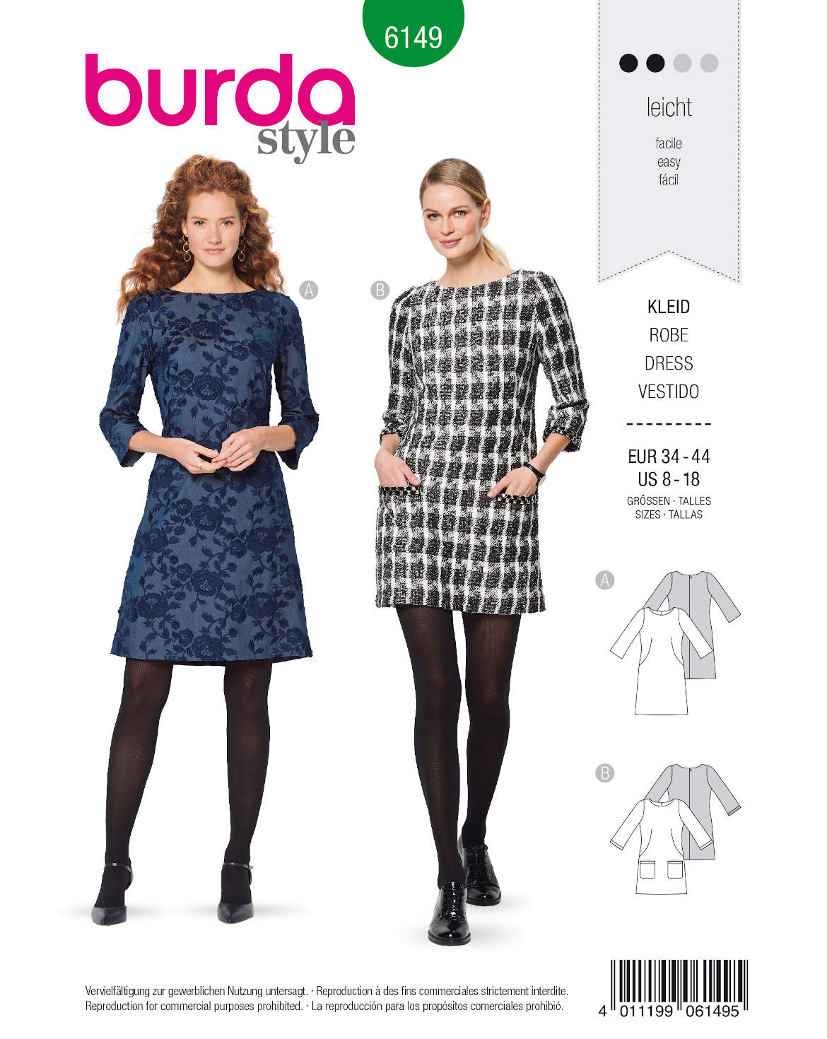 burda Schnittmuster 6149 – Bild 1