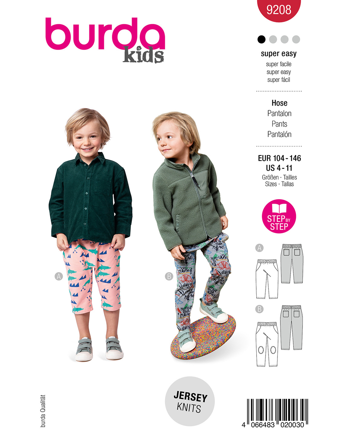 burda Schnittmuster 9208 – Bild 1
