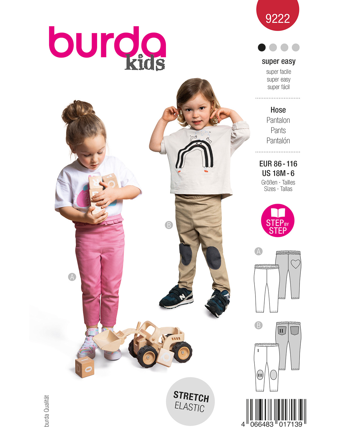 burda Schnittmuster 9222 – Bild 1
