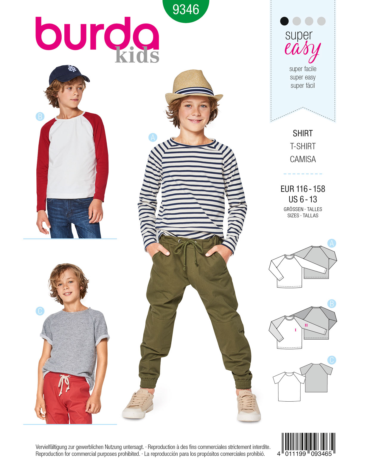 burda Schnittmuster 9346 – Bild 1