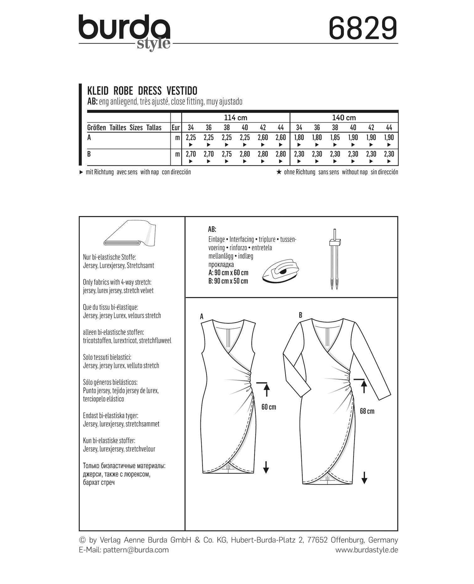 burda Schnittmuster 6829 – Bild 3