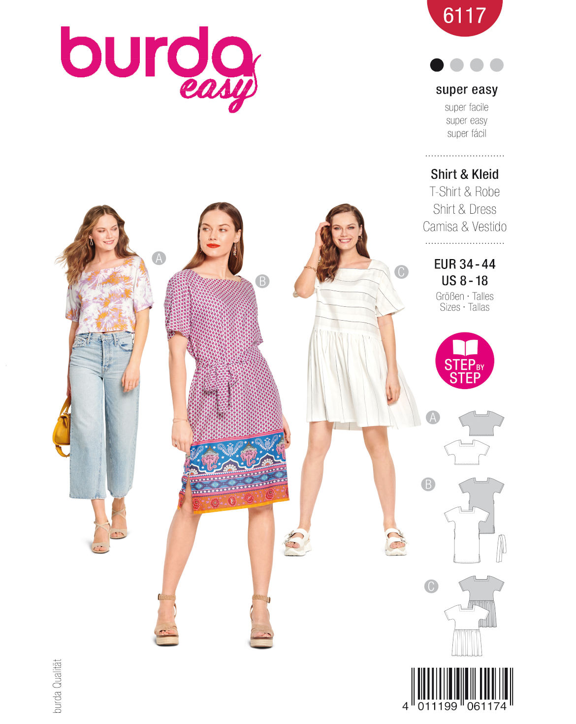 burda Schnittmuster 6117 – Bild 1