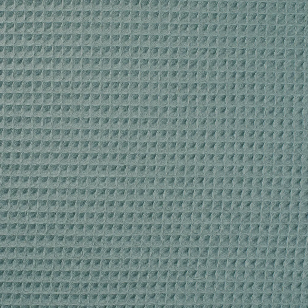 Waffel Pique OZEAN BLAU