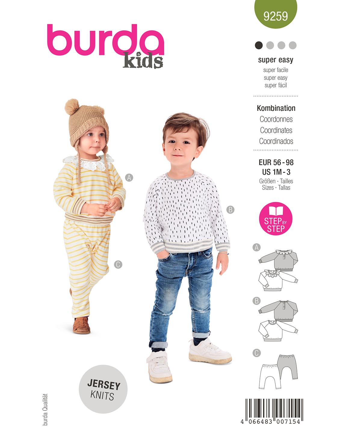 burda Schnittmuster 9259 – Bild 1