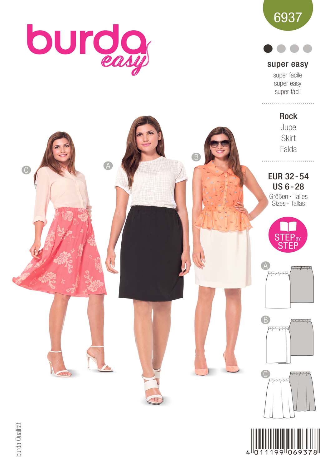 burda Schnittmuster 6937 – Bild 1