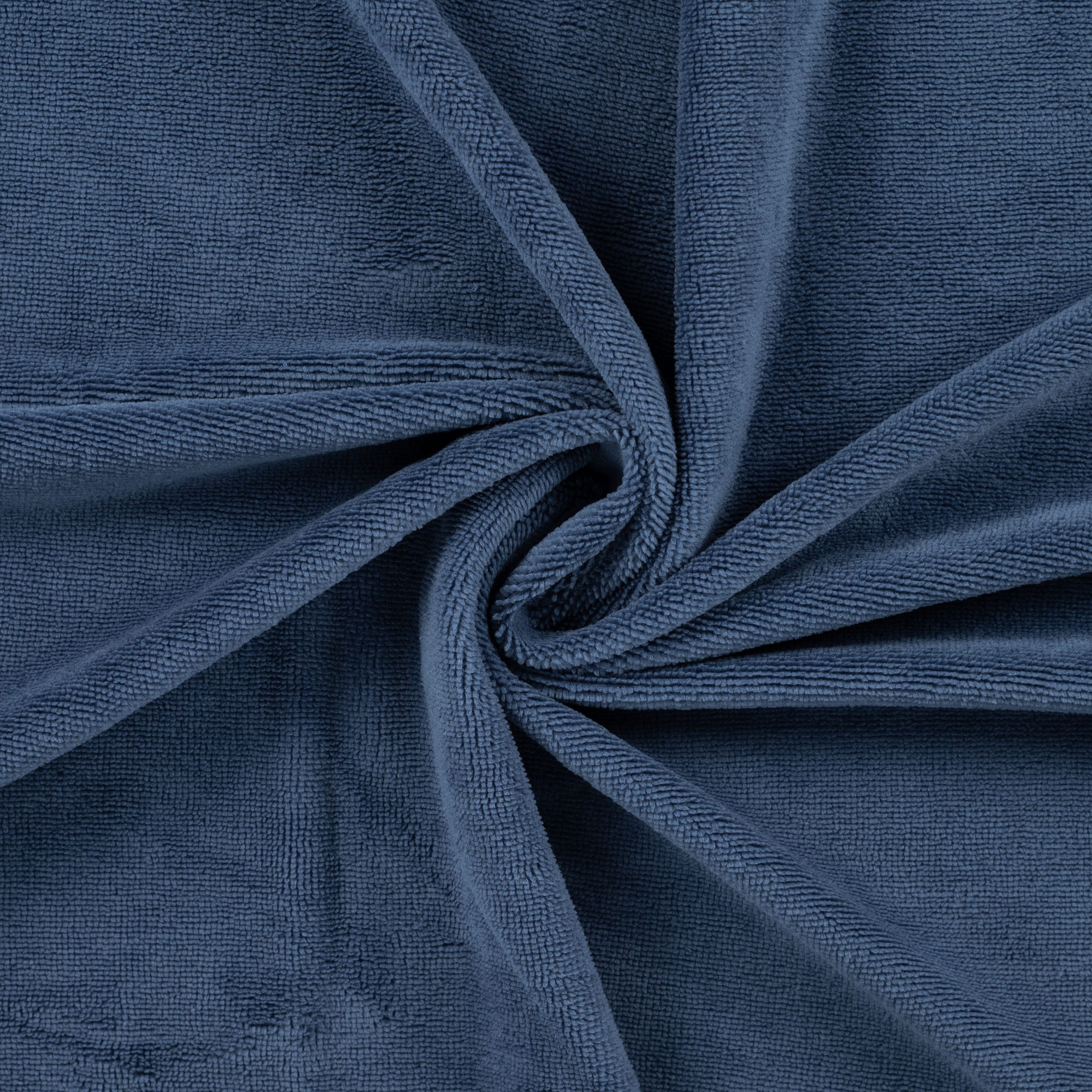 Bambus Frottee Jeansblau – Frottee-Stoff Bambus/Baumwolle