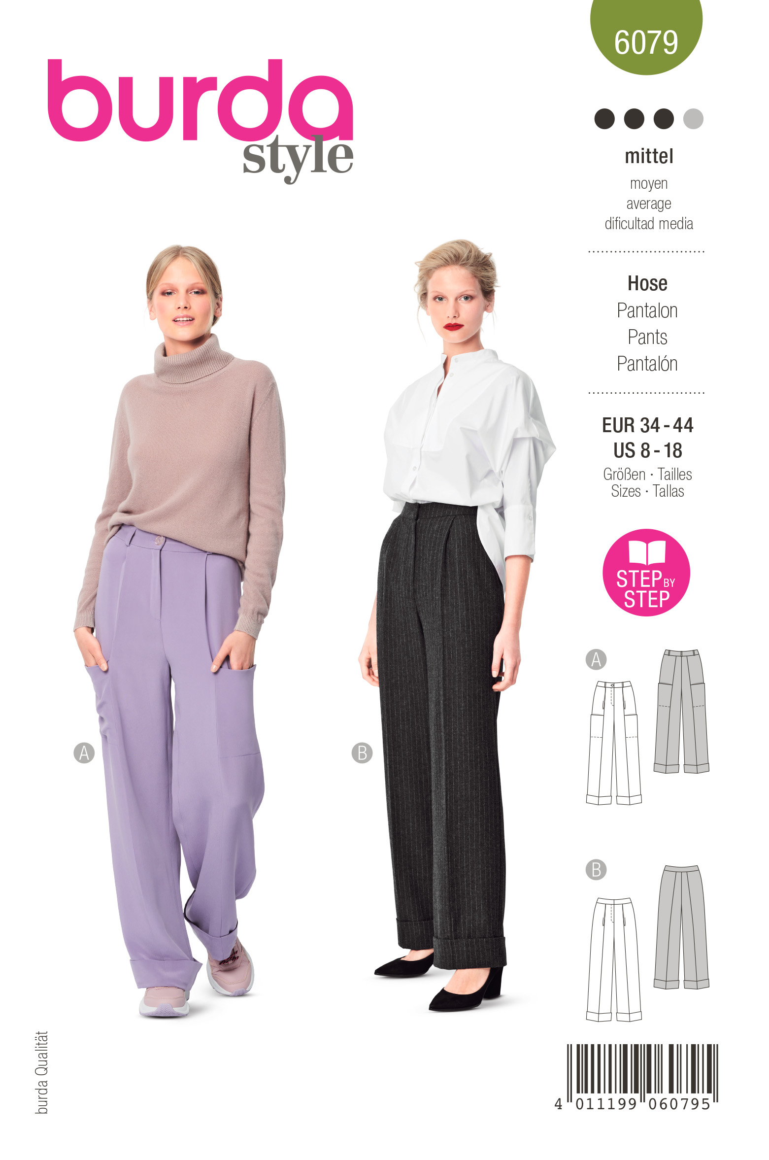 burda Schnittmuster 6079 – Bild 1
