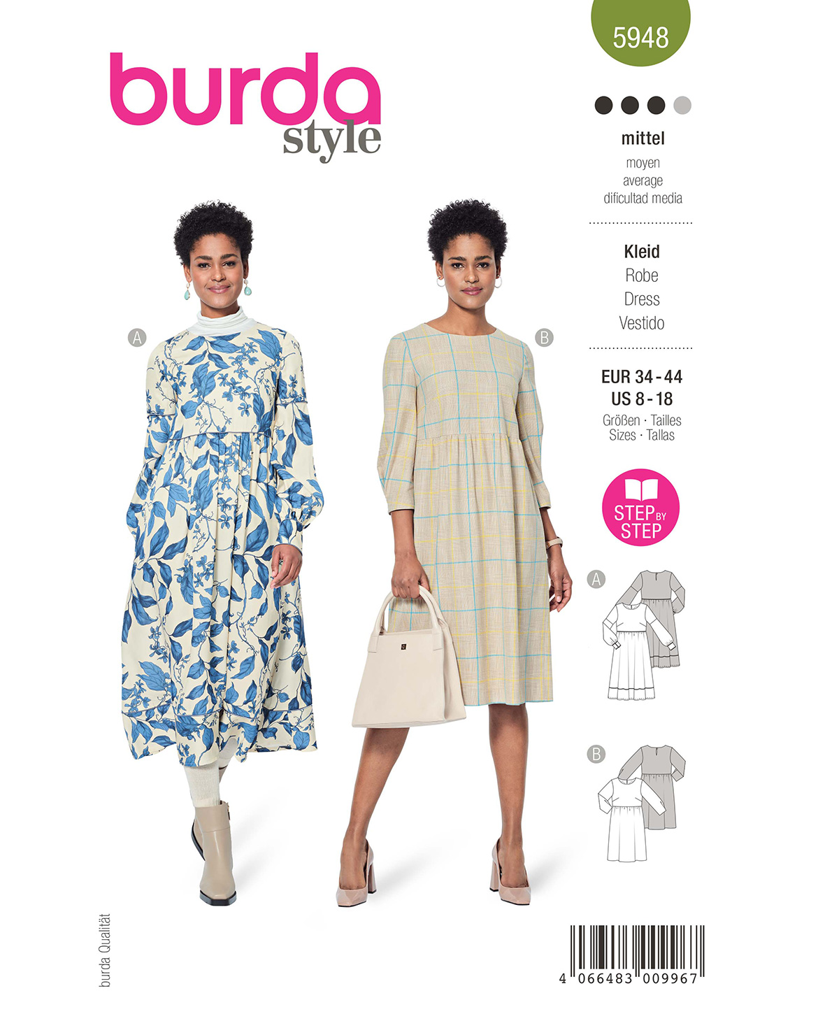 burda Schnittmuster 5948 – Bild 1
