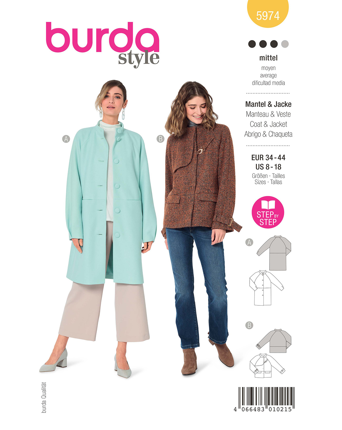 burda Schnittmuster 5974 – Bild 1