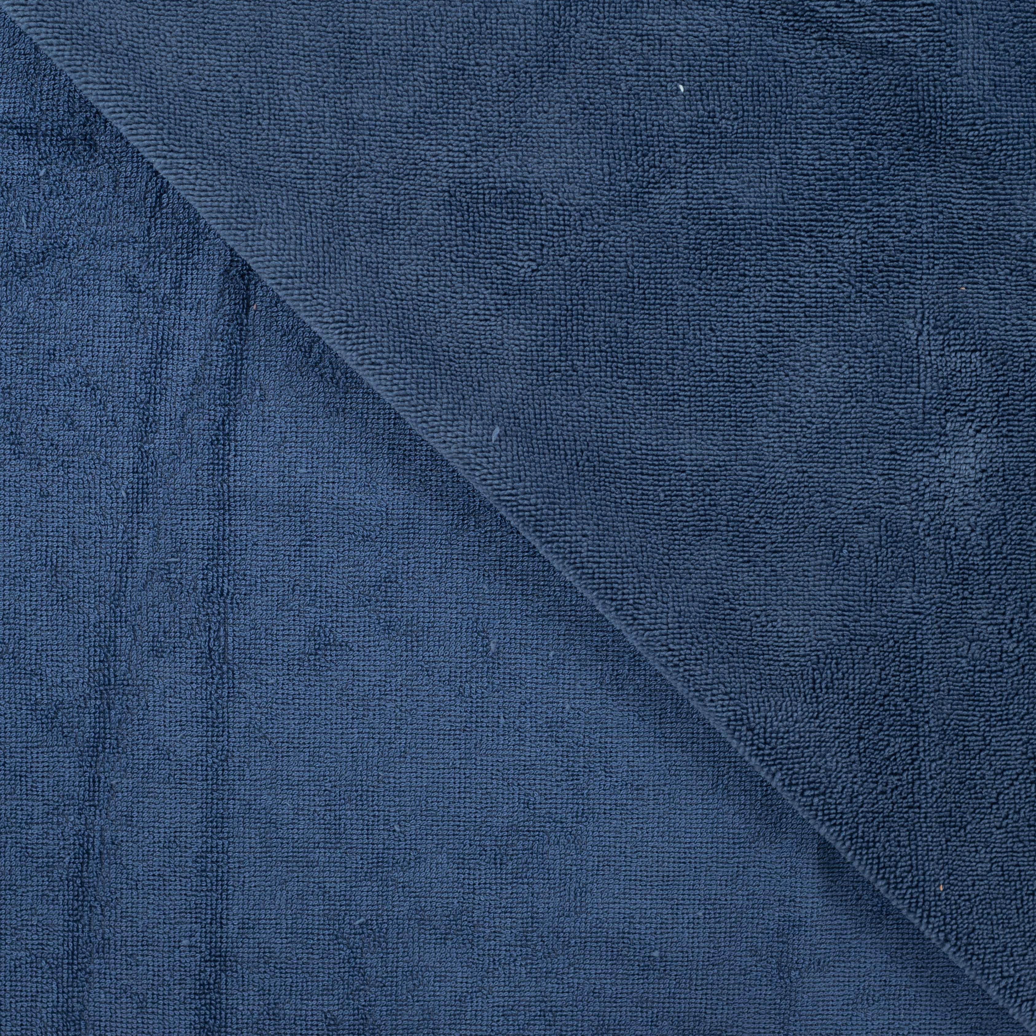 Bambus Frottee Jeansblau – Frottee-Stoff Bambus/Baumwolle