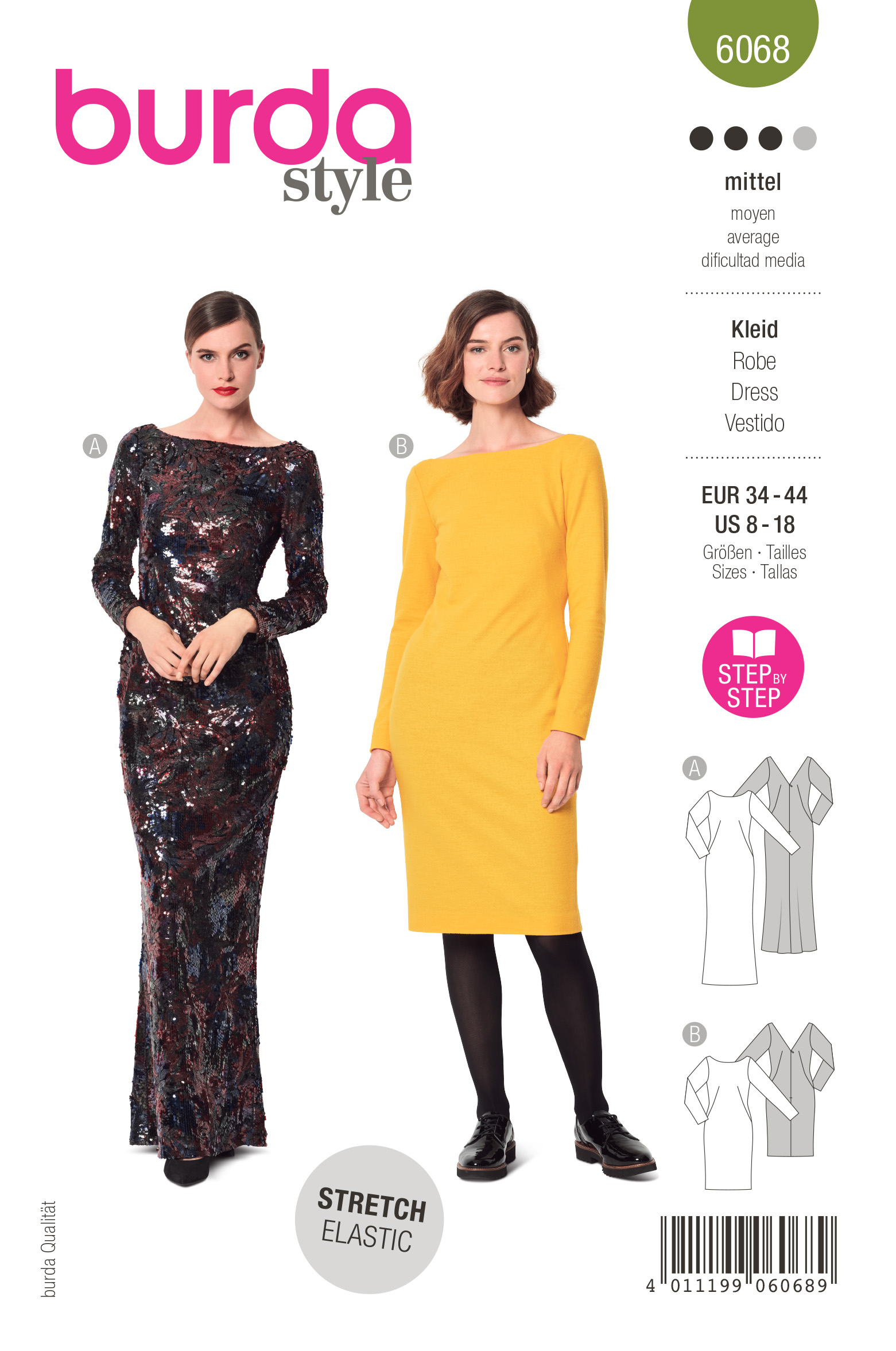 burda Schnittmuster 6068 – Bild 1