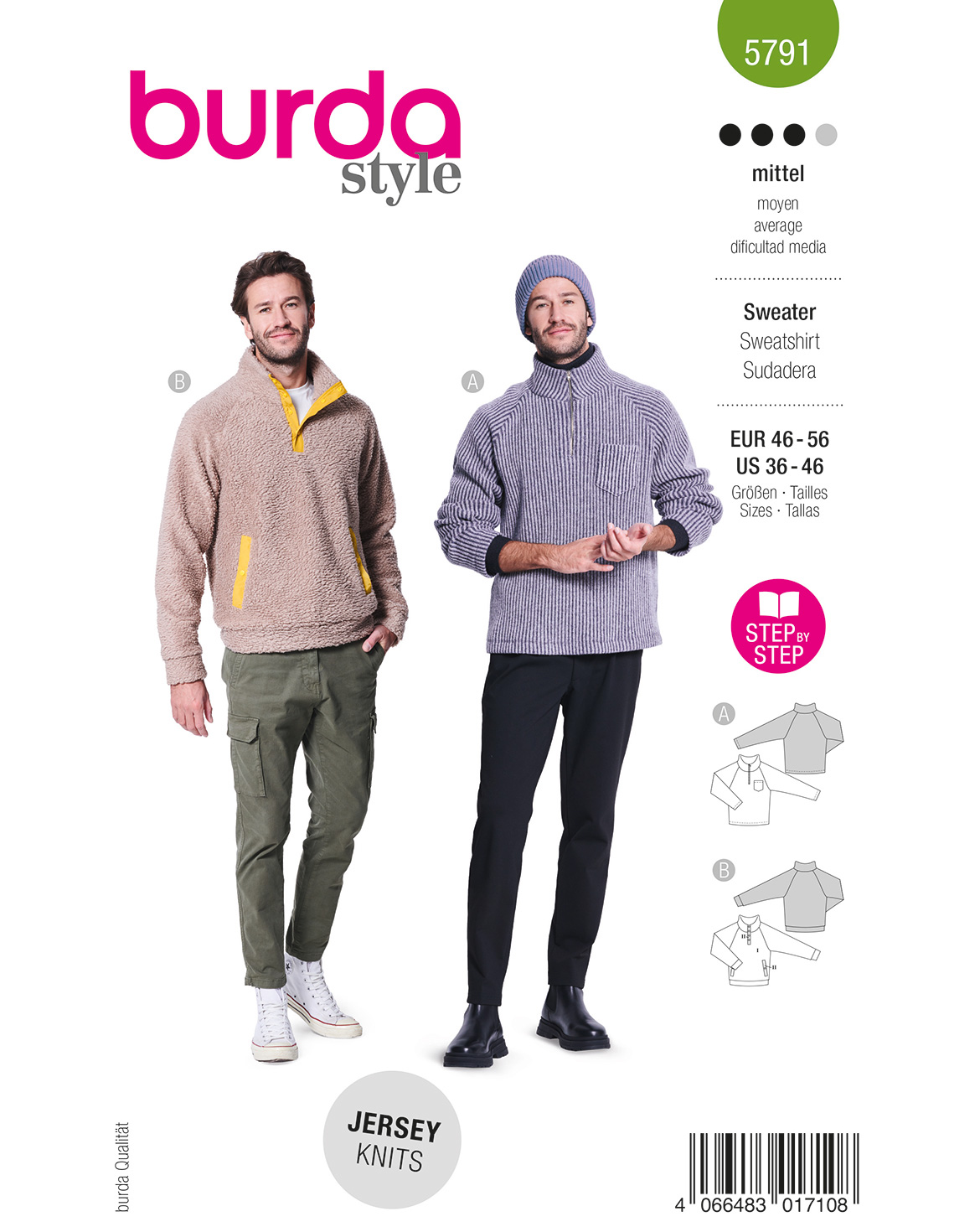 burda Schnittmuster 5791 – Bild 1