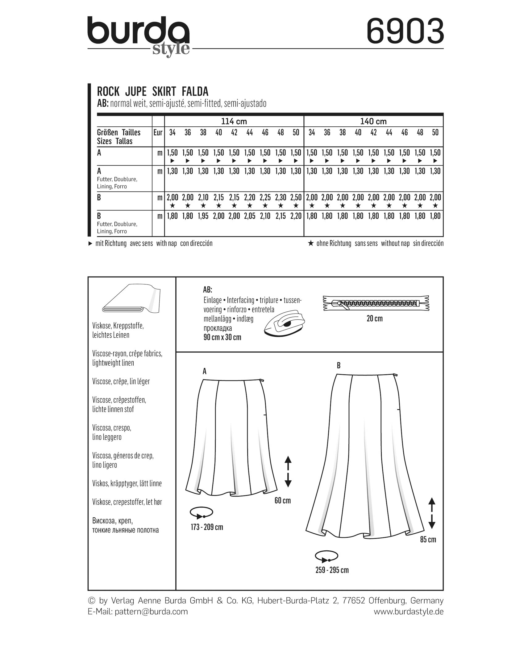 burda Schnittmuster 6903 – Bild 3