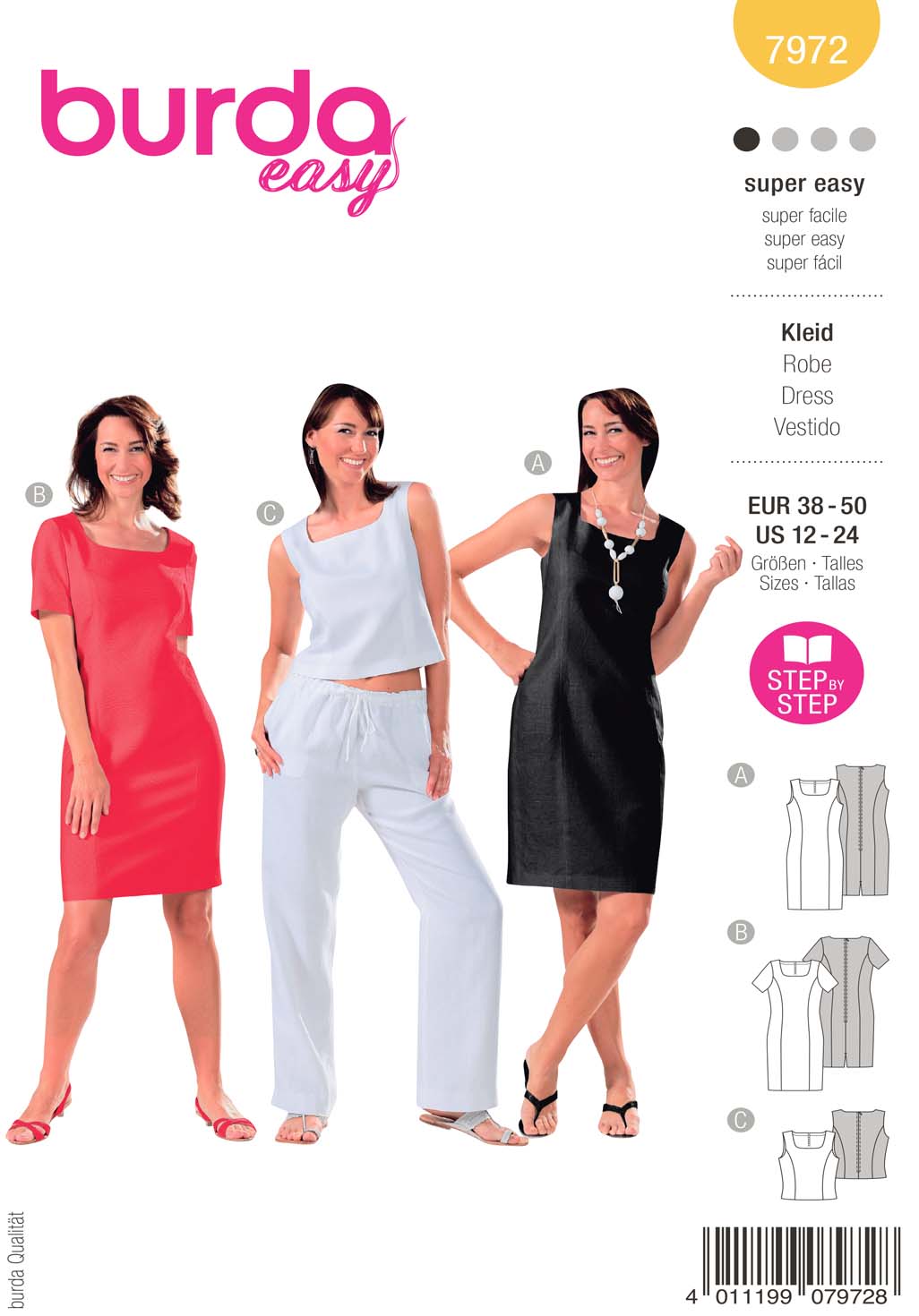 burda Schnittmuster 7972 – Bild 1