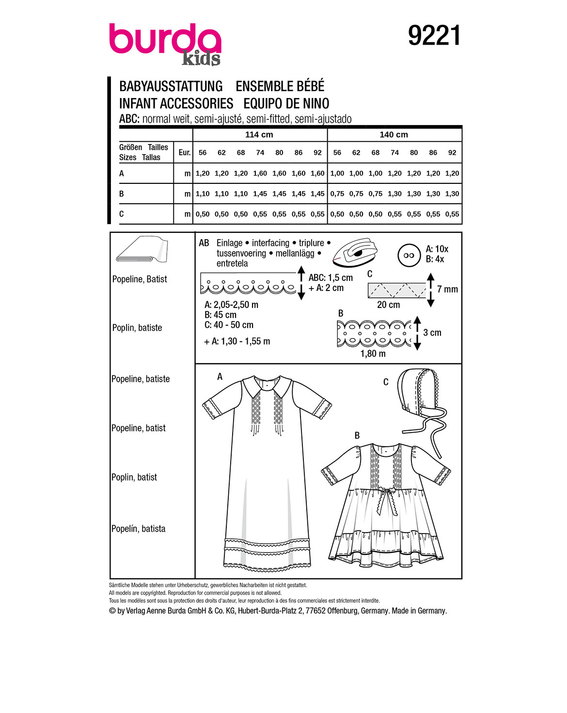 burda Schnittmuster 9221 – Bild 3