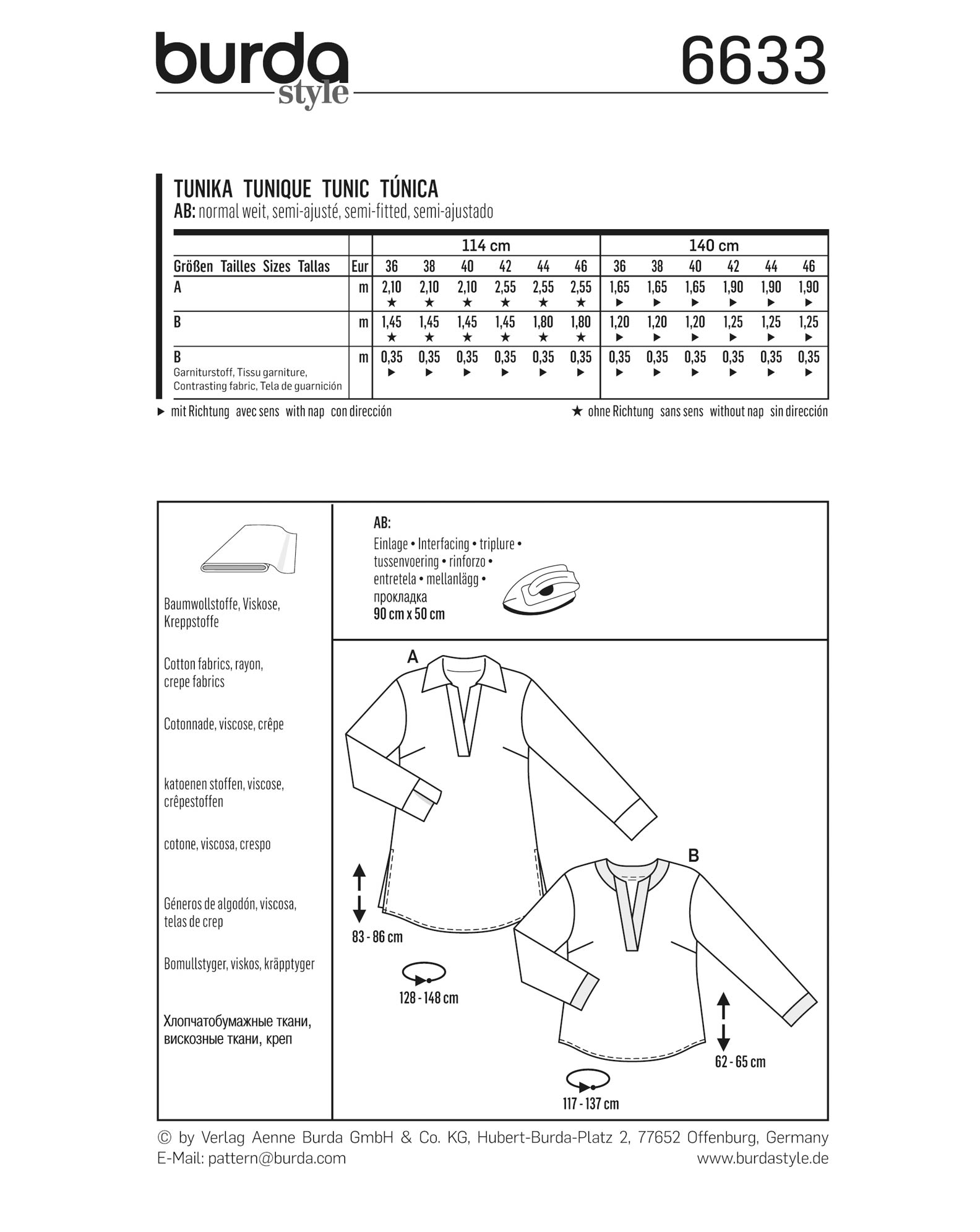 burda Schnittmuster 6633 – Bild 3