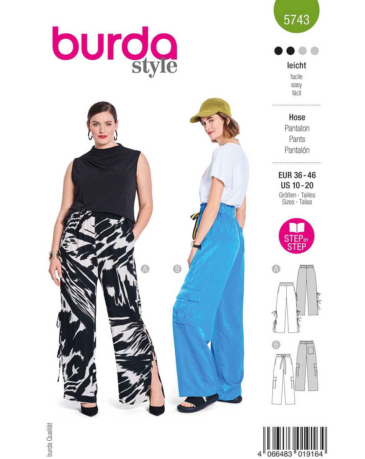 burda Schnittmuster 5743 – Bild 1