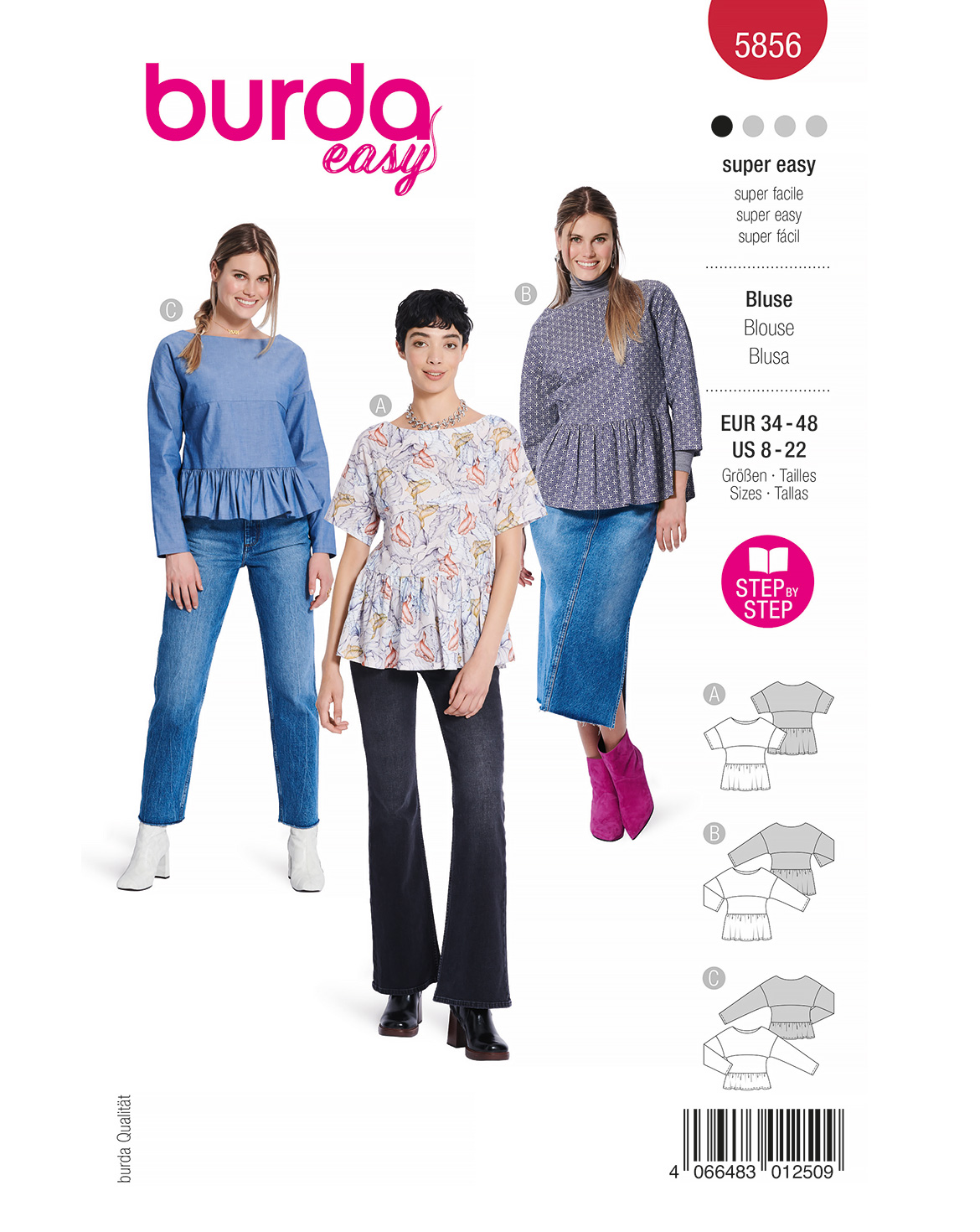burda Schnittmuster 5856 – Bild 1