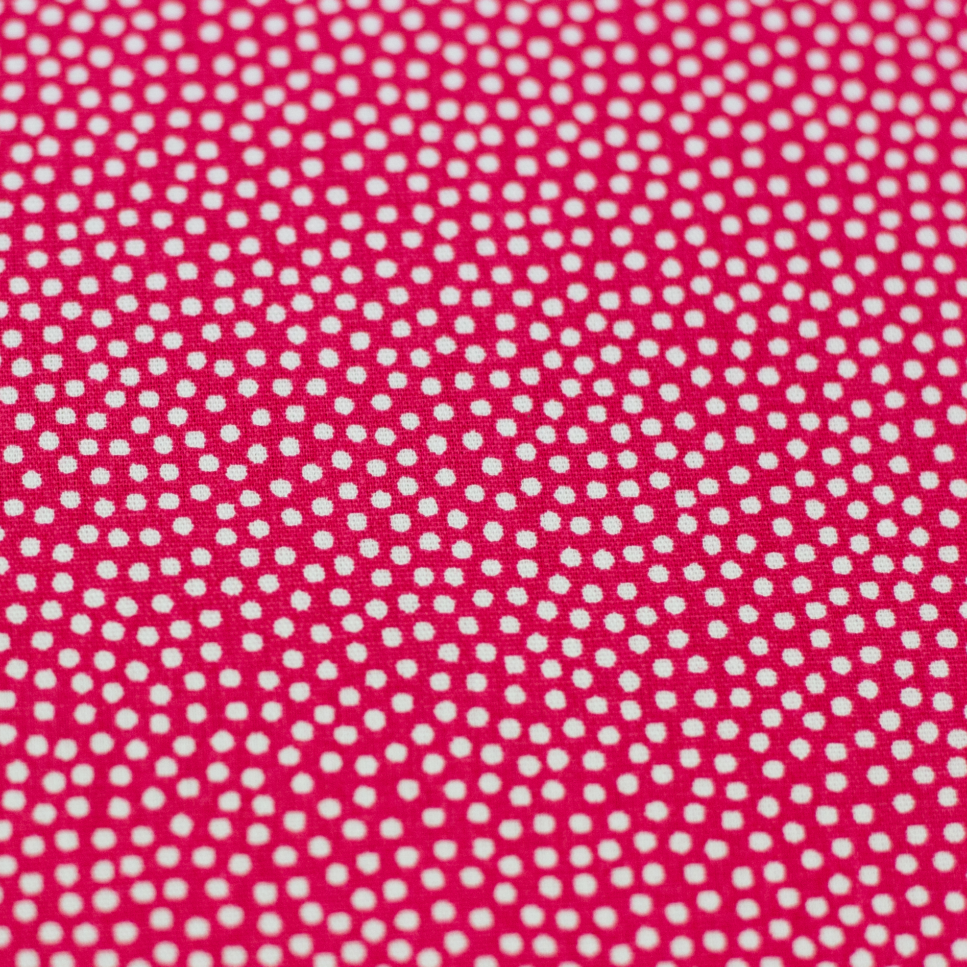 Baumwollstoff Punkte Pink