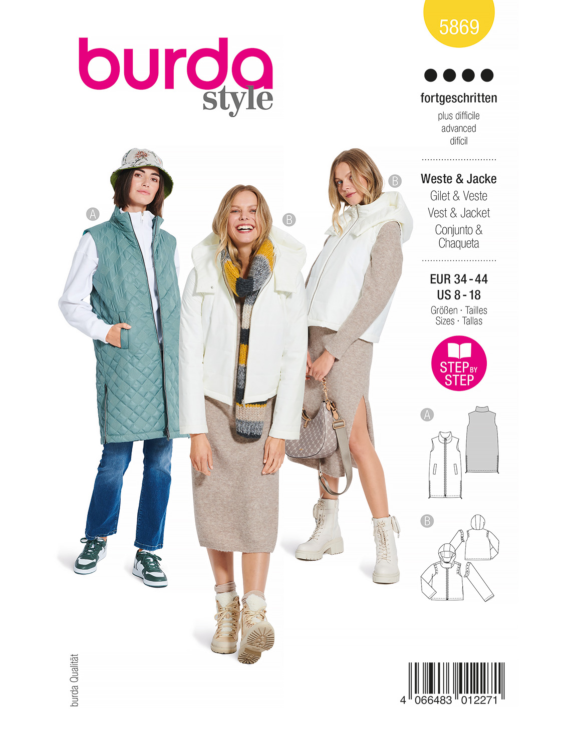 burda Schnittmuster 5869 – Bild 1