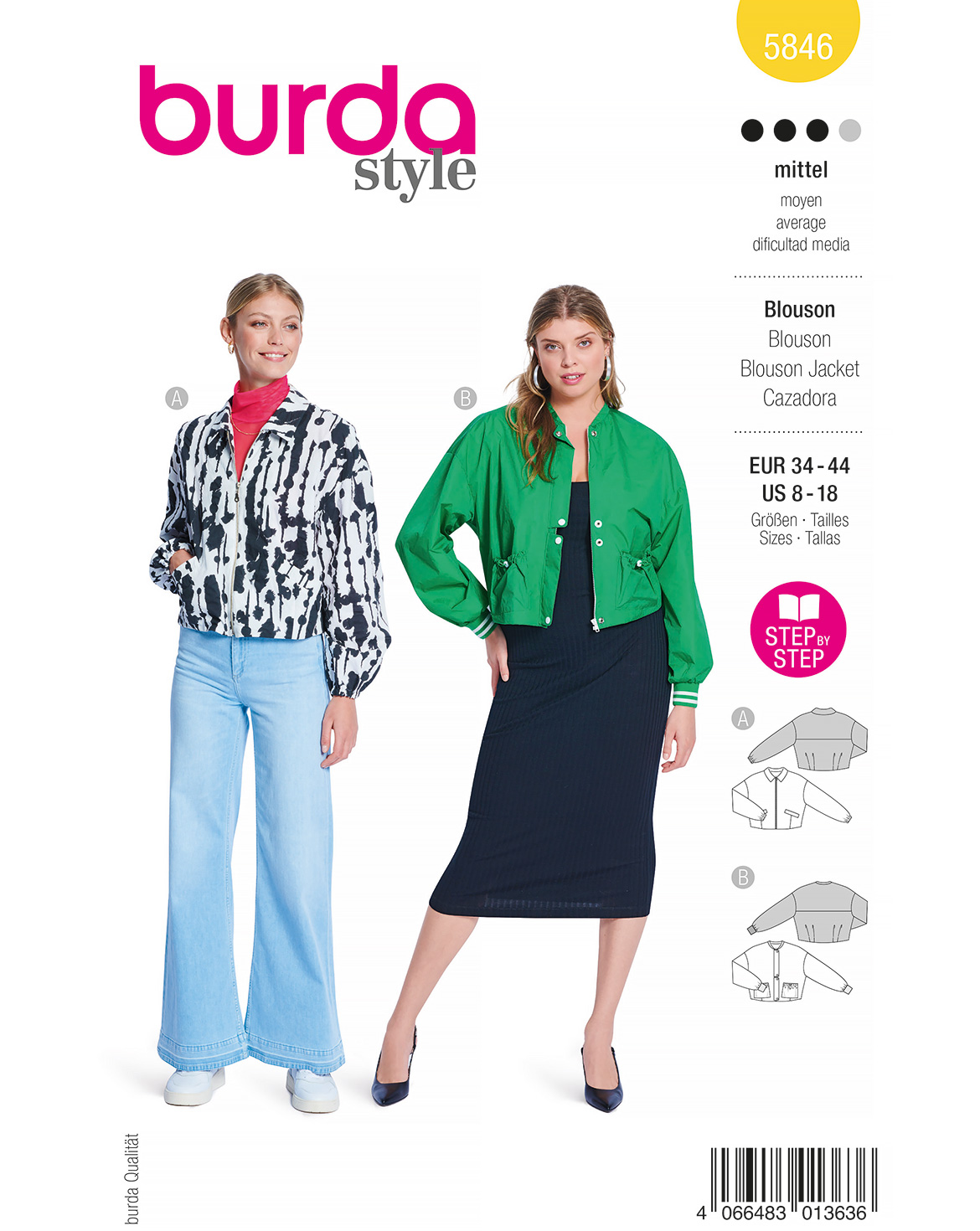burda Schnittmuster 5846 – Bild 1